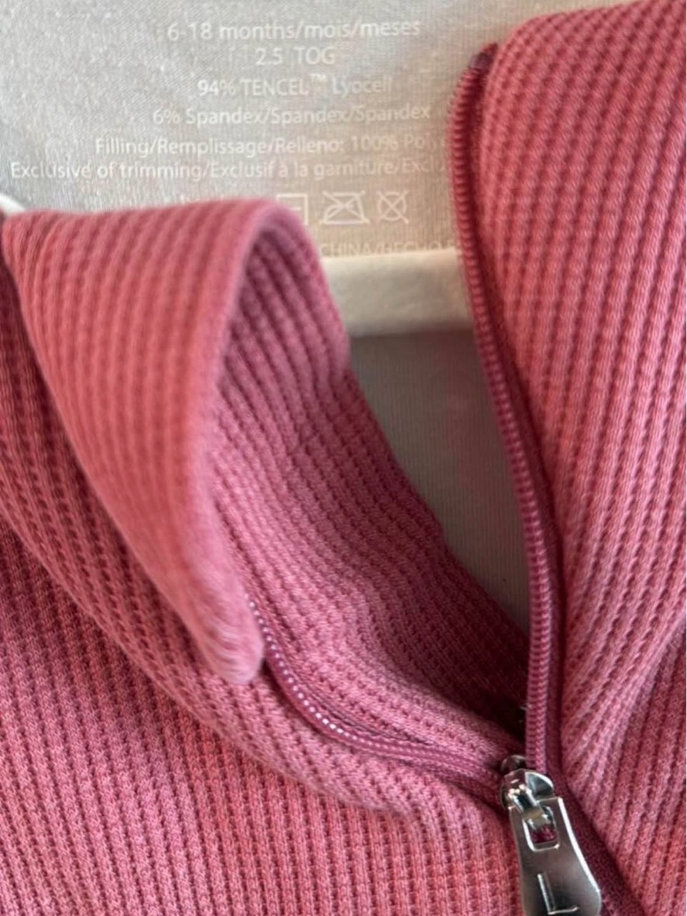 Loulou Lollipop Sleep Sack- Pink - Picture 2 of 2